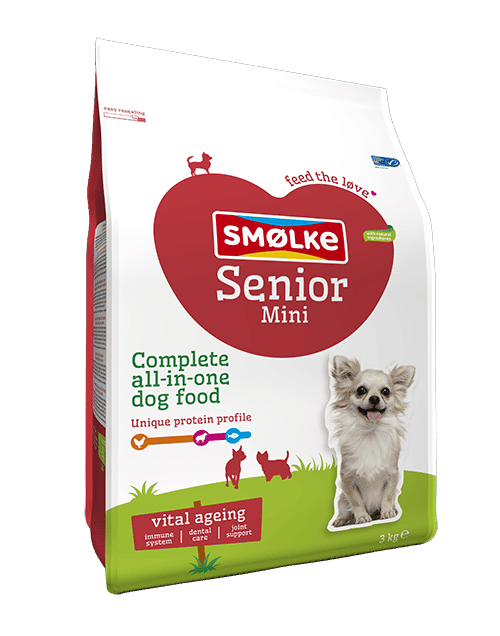 Aanbod oppervlakkig zakdoek Hondenvoer - Smølke